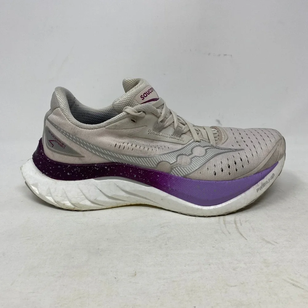Saucony Endorphin Speed 4 Womens 8 Running Shoes Fog Plum Purple S10940-210